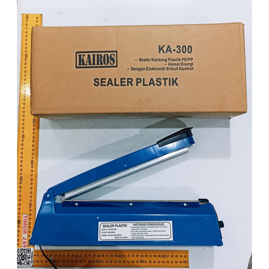 KAIROS Alat Press Plastik Plastic Sealer Impulse Sealer 30 cm