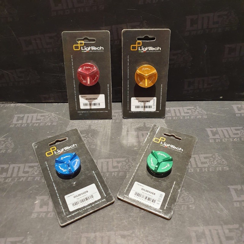 Oil Cap Oli Cap Tutup Oli Mesin Lightech 005 Original Ninja 250Fi
