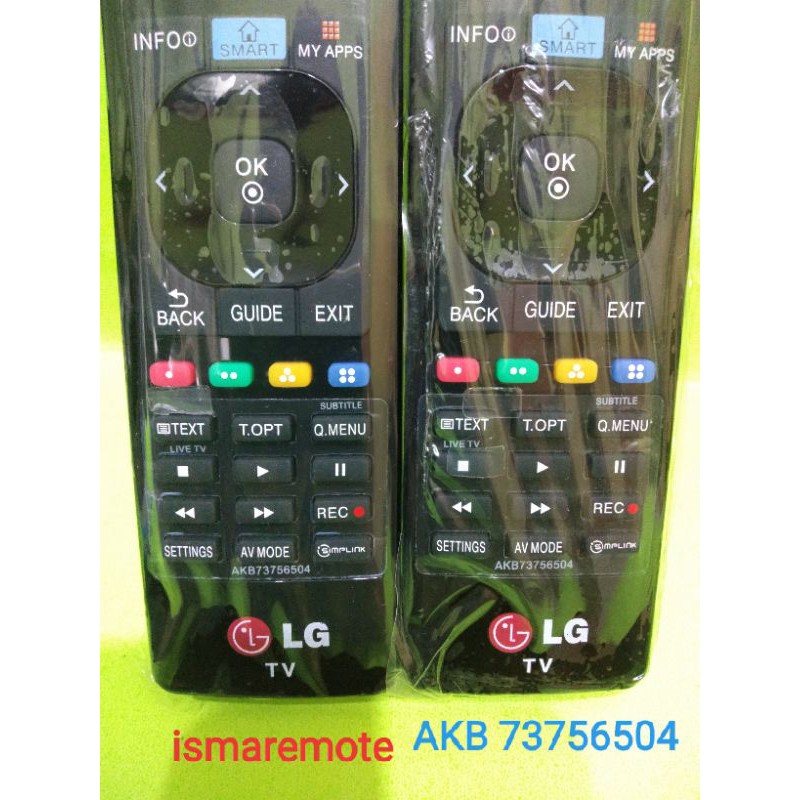 REMOTE REMOT TV LG LCD LED 3D SMART ORIGINAL ASLI