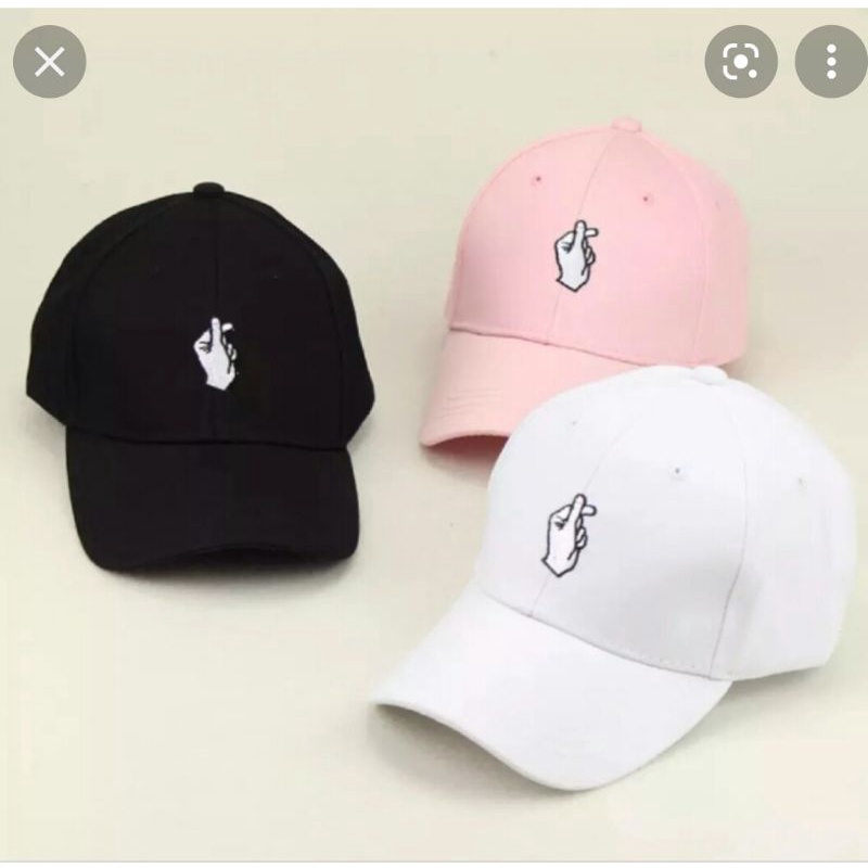 Topi Baseball Pria Wanita Dwasa Bordir Love Hello Smile Sad Sarangeo Savage