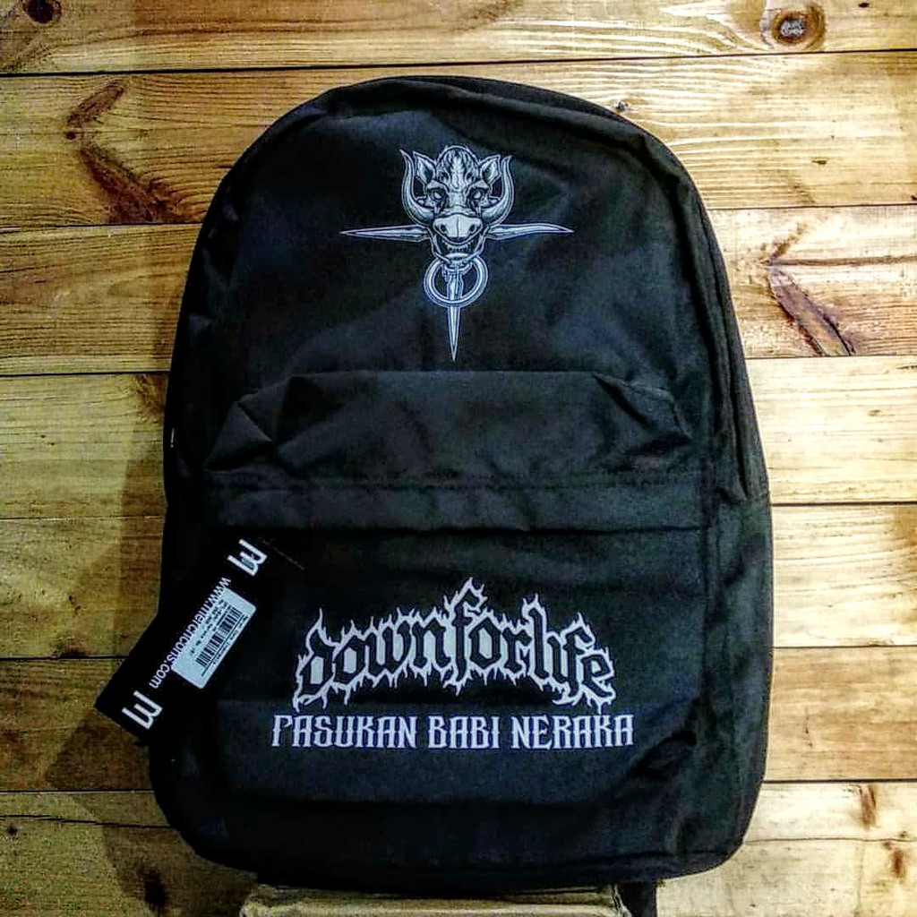 

DOWN FOR LIFE BACKPACK TAG MERCHONS