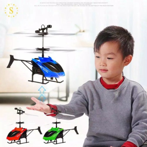 

TANGAN Dijual Berkualitas Mainan sensor Anak dengan INFRARED/SENSOR PESAWAT HELICOPTER - Kuning