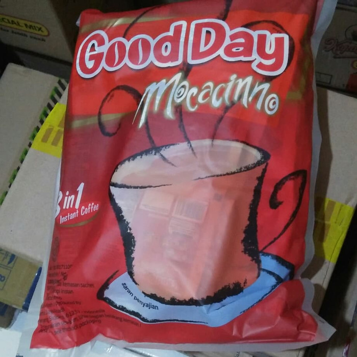 

NEW Kopi Good Day Mocacino Sachet Merah Renceng (1 pack)