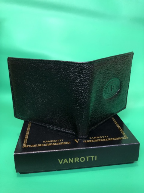 DOMPET KULIT SAPI ASLI MERK VANROTTI #883 DOMPET LIPAT KULIT ASLI DOMPET PRIA ASLI KULIT EMBOS