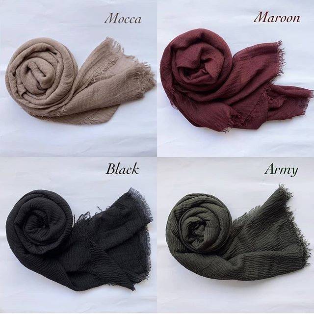 Crinkle shawl / Pashmina crinkle / pashmina arabian