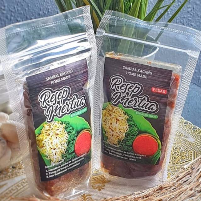 

Sambal Kacang Resep Mertua