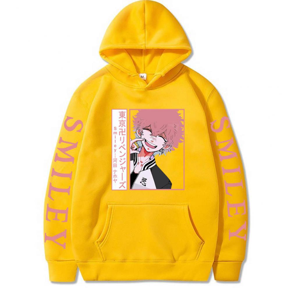 Hoodie Smiley Kanji Nahoya Kawata Anime Premium Unisex