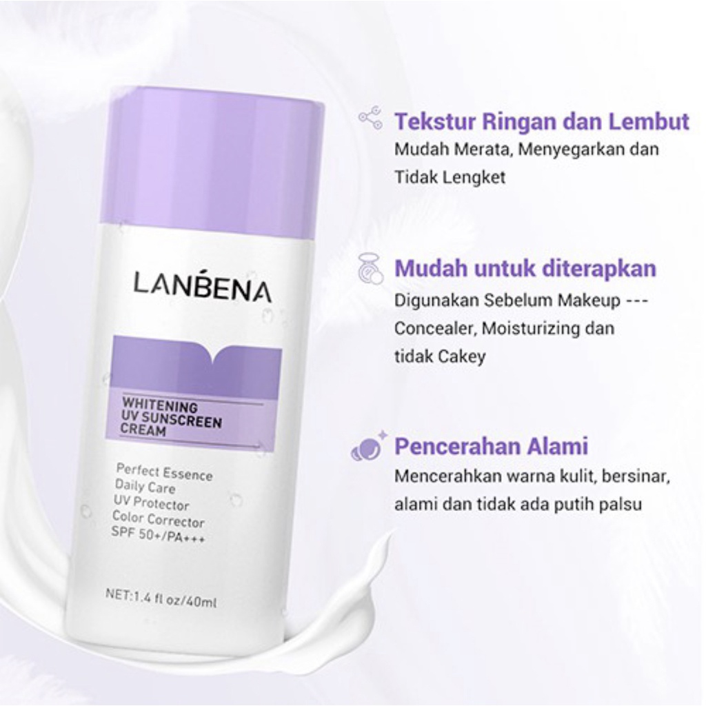 LANBENA UV Sunscreen Set Brightening Sun Protect Face / Body SPF 50+ SunBlock