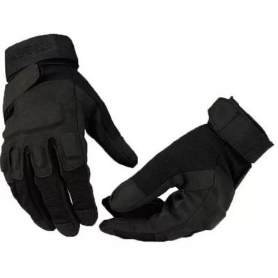 Tactical Army Glove Black Hawk Outdoor MOtor Sniper Tentara Airsoft