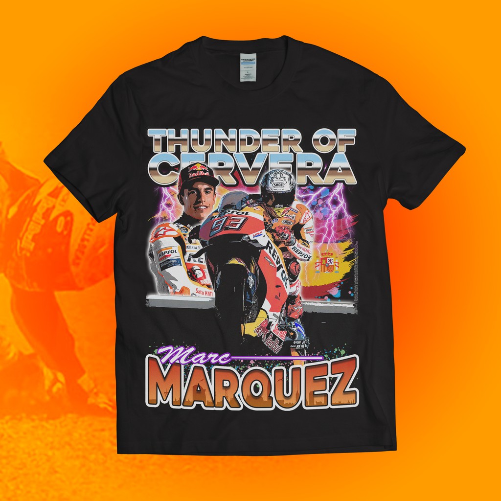 KAOS/BAJU - MARC MARQUEZ • race tee concept