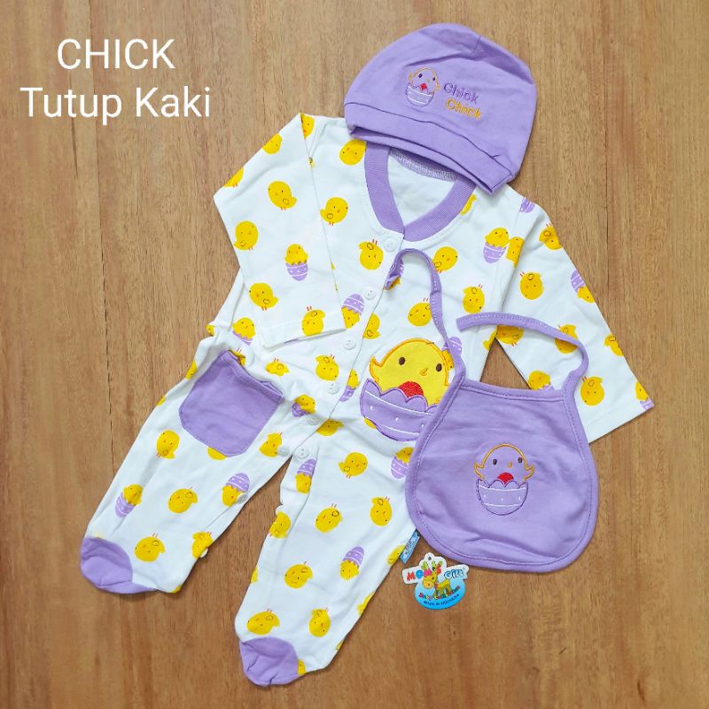 Set Jumper + Topi + Celemek Bayi MG SNI 0-9 Bulan Anti Alergi Baju Kodok Bayi Newborn SLEEPSUIT SET