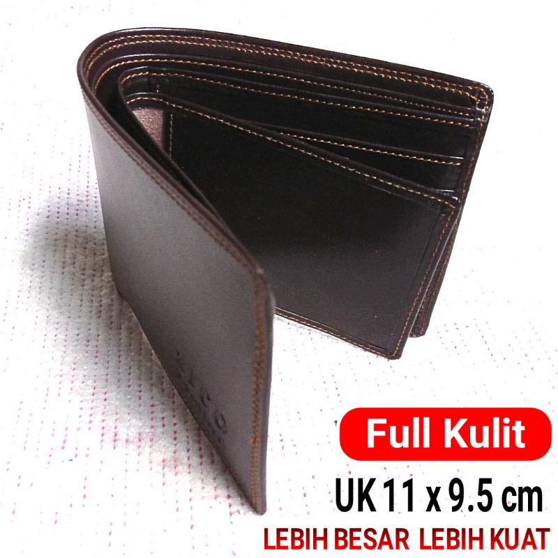 Dompet Pria Kulit Sapi Asli Full Kulit Kwalitas Premium Original