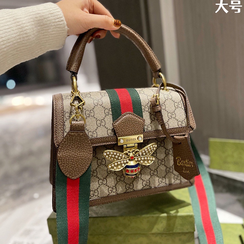 Gucci Ophidia Series Tote Bag Queen Mary Bee Messenger Bag