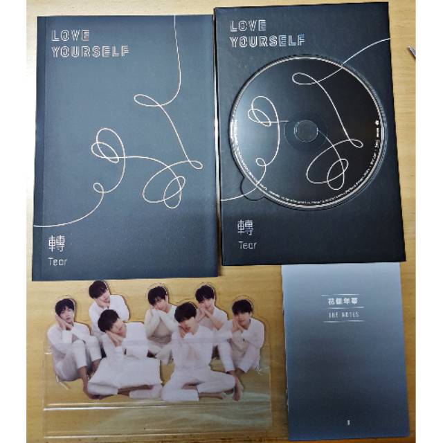 BTS LOVE YOURSELF :TEAR ALBUM versi O dan R UNSEALED PC NAMJOON