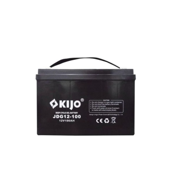 BATTERY KERING OR AKI KERING VRLA DEEP CYCLE GEL MERK KIJO 12V 100AH