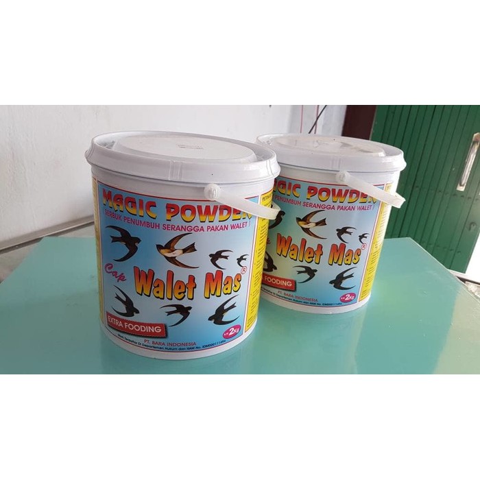 Pakan/Makanan Burung Walet Magic Powder