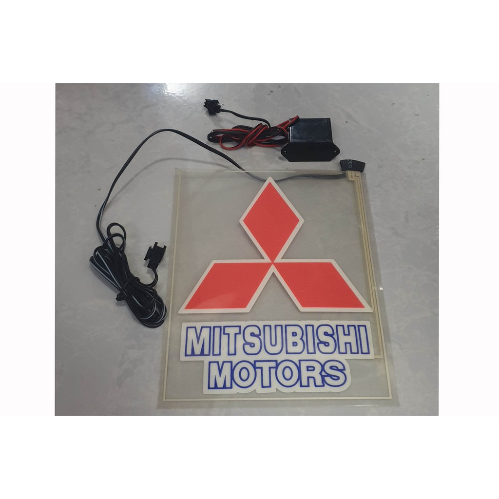 LOGO LED MOBIL MITSHUBISHI EMBLEM