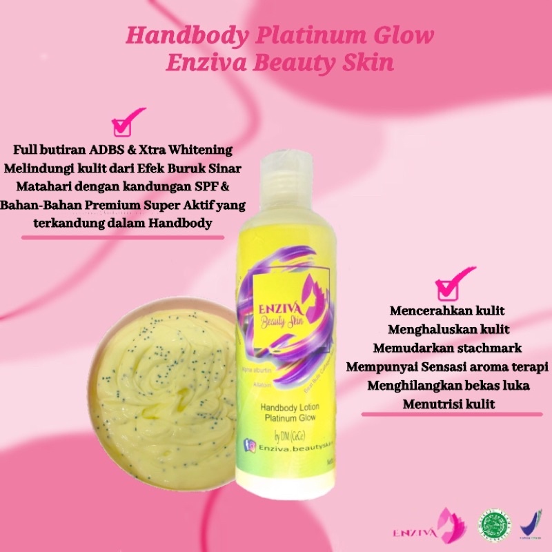 ENZIVA HANBODY PLATINUM GLOW