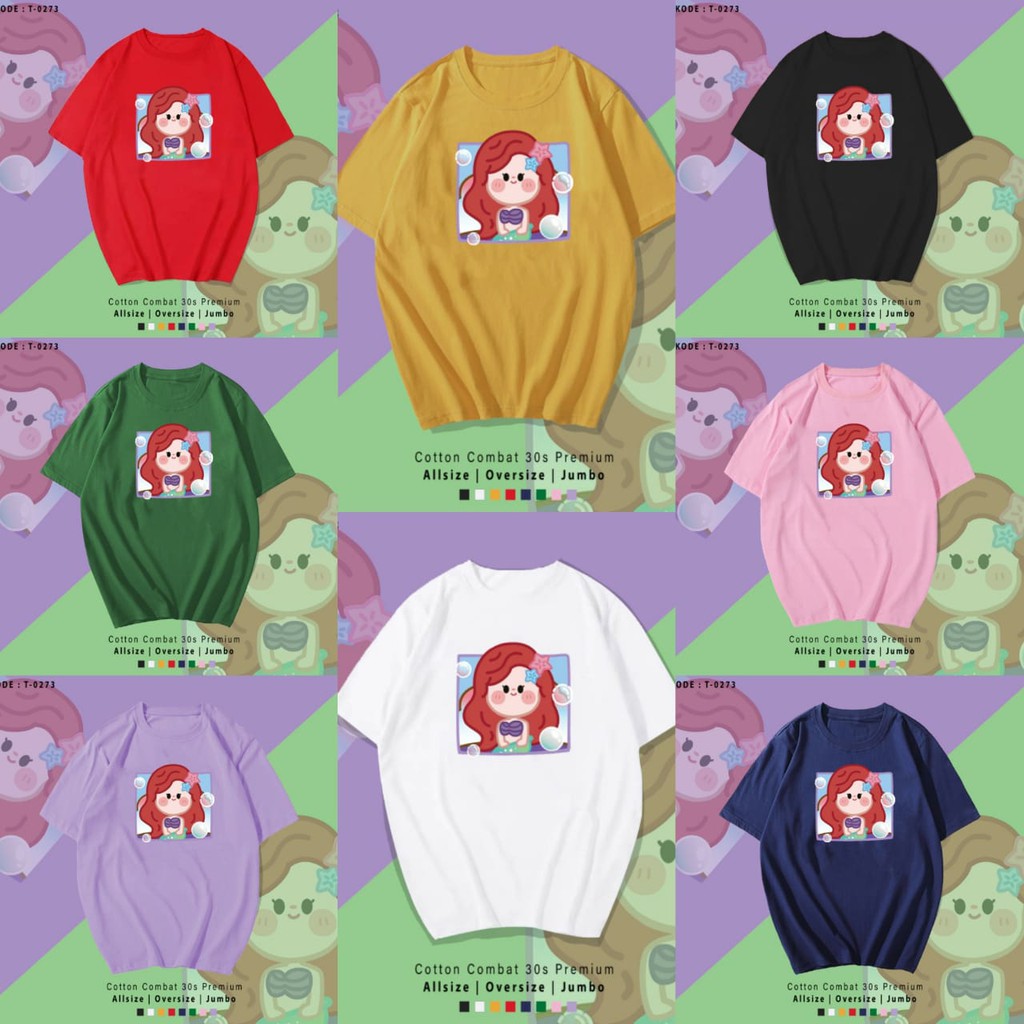 ARIEL CUTE / TERMURAH / PREMIUM BAJU KAOS  / T-SHIRT / KATUN LENGAN PENDEK