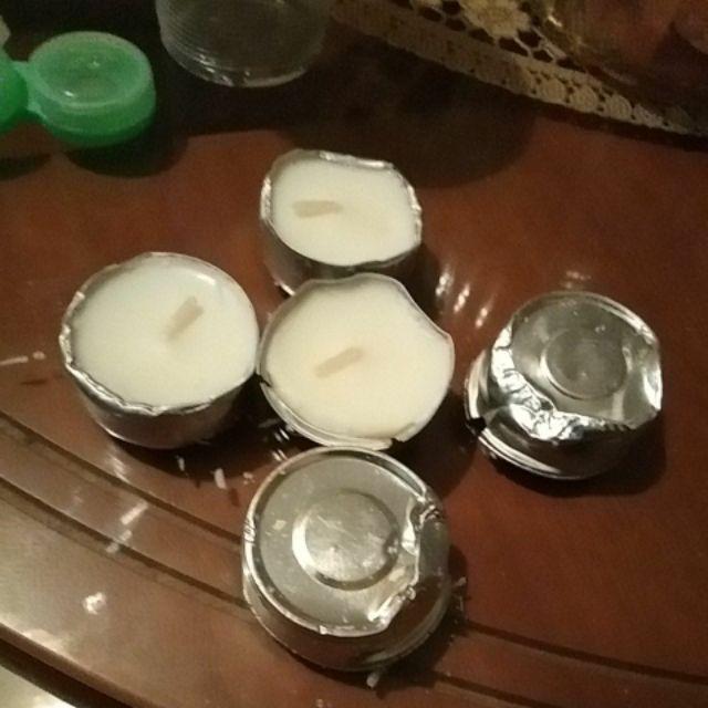 [833] 100 Pcs Lilin Pembakar Minyak Aromaterapi - Harga Per Pack Isi 100 - Tahan 3-4 Jam