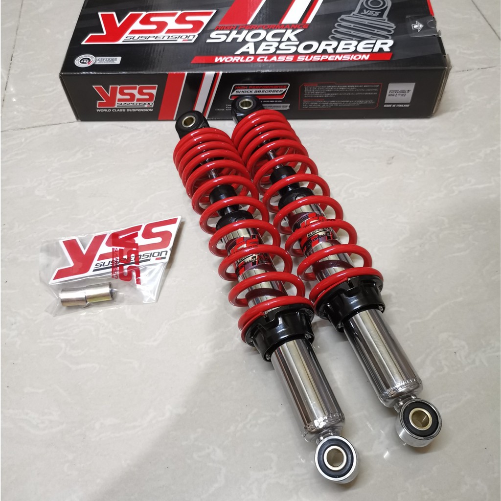 SHOCK BELAKANG YSS TOP PRIME BEBEK HONDA SUPRA REVO BLADE RXKING 340MM