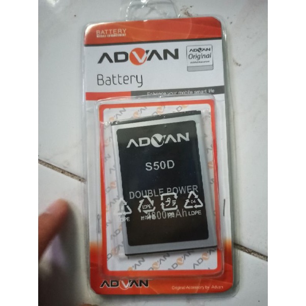 batrei advan S50D double power 4800mah