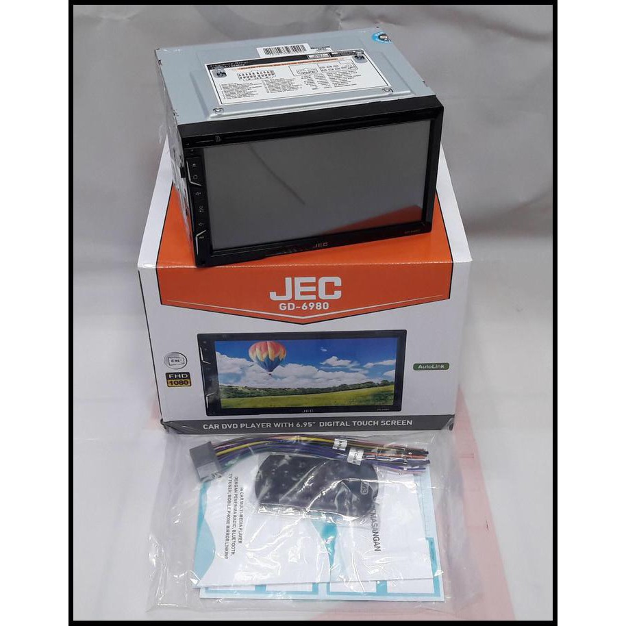 Promo Terbatas Head Unit/Double Din Jec Gd-6980