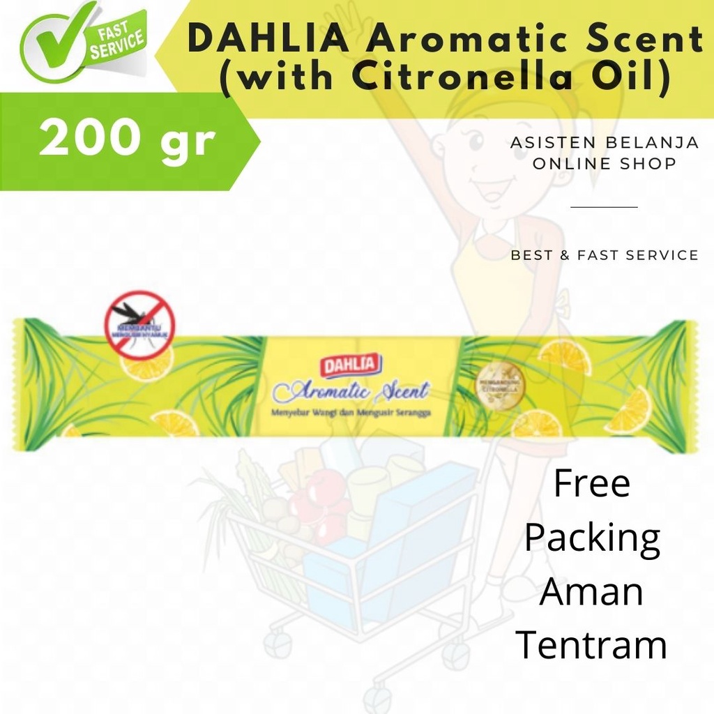 Dahlia Fresh Bouquet Block 180gr / Aromatic Scent With Citronella Oil isi 6pcs 200g gram Kamper Kapur Barus