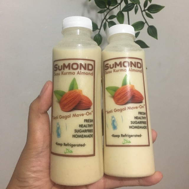 

SUSU KURMA ALMOND (SUMOND) / KURMA ALMOND / ASI BOOSTER / SUSU ALMOND / SUSU KURMA