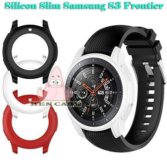 COVER SILICON SLIM SAMSUNG S3 FRONTIER - BUMPER S3 GEAR FRONTIER - HITAM 2807