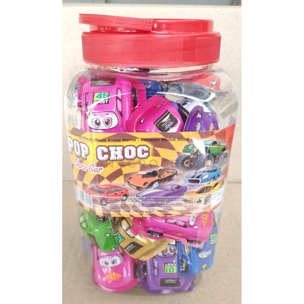 

POP CHOC CHOCO CAR TOPLES 40pcs x 9gr