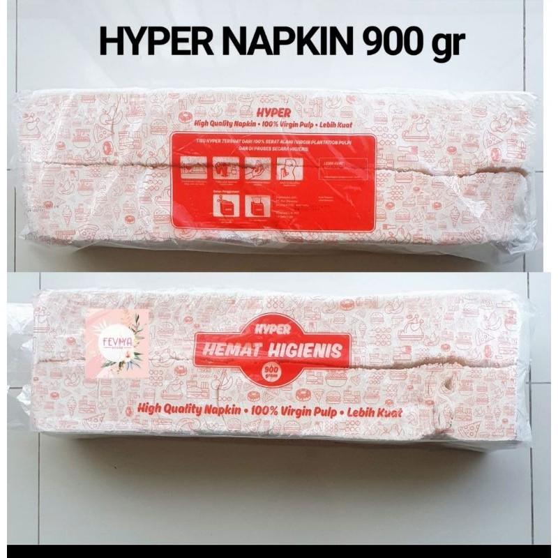 tisu Tissue Napkin hyper tisue potong 2 900 gram