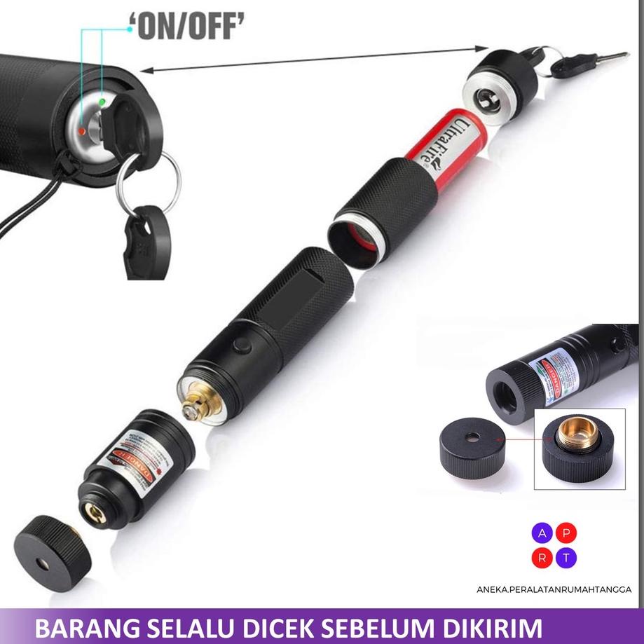 Promotion--PAKET HEMAT Green Laser Pointer Vansear V-303 Laser Hijau Jarak Jauh Laser Pointer Laser 