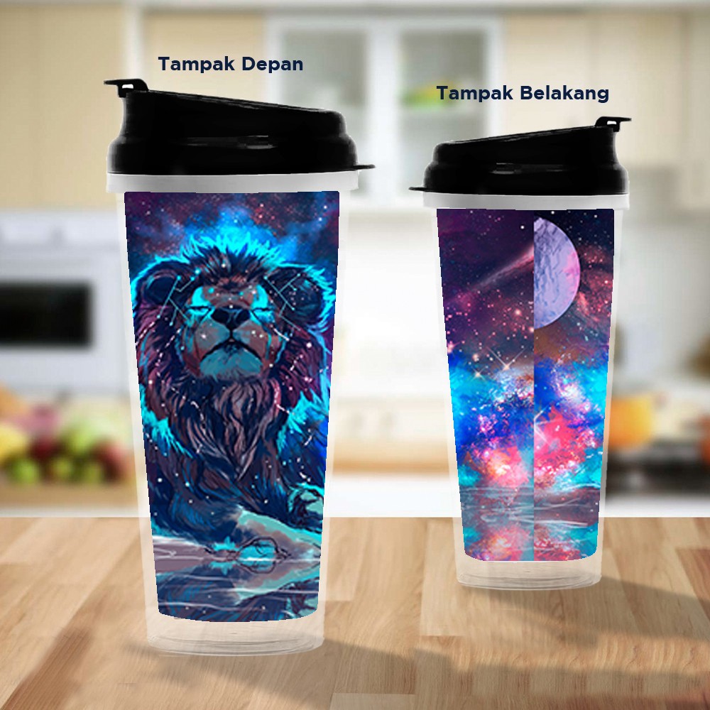 Pusat Mode Tumbler/Tempat Minum Design Lion