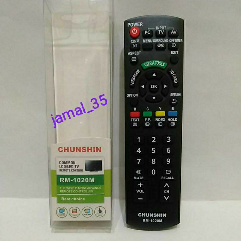 REMOTE REMOT TV PANASONIC VIERA LCD LED CHUNSHIN