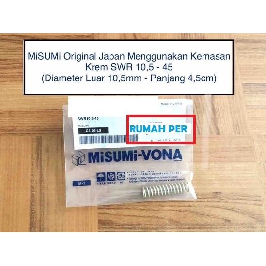 Per Misumi - Spring Misumi - Per hammer misumi PCP - SWR 10.5 - 45