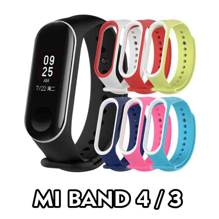 Xiaomi Mi band 5 / 4 / Strap Tali Gelang Karet VARIAN XIAOMI MI BAND