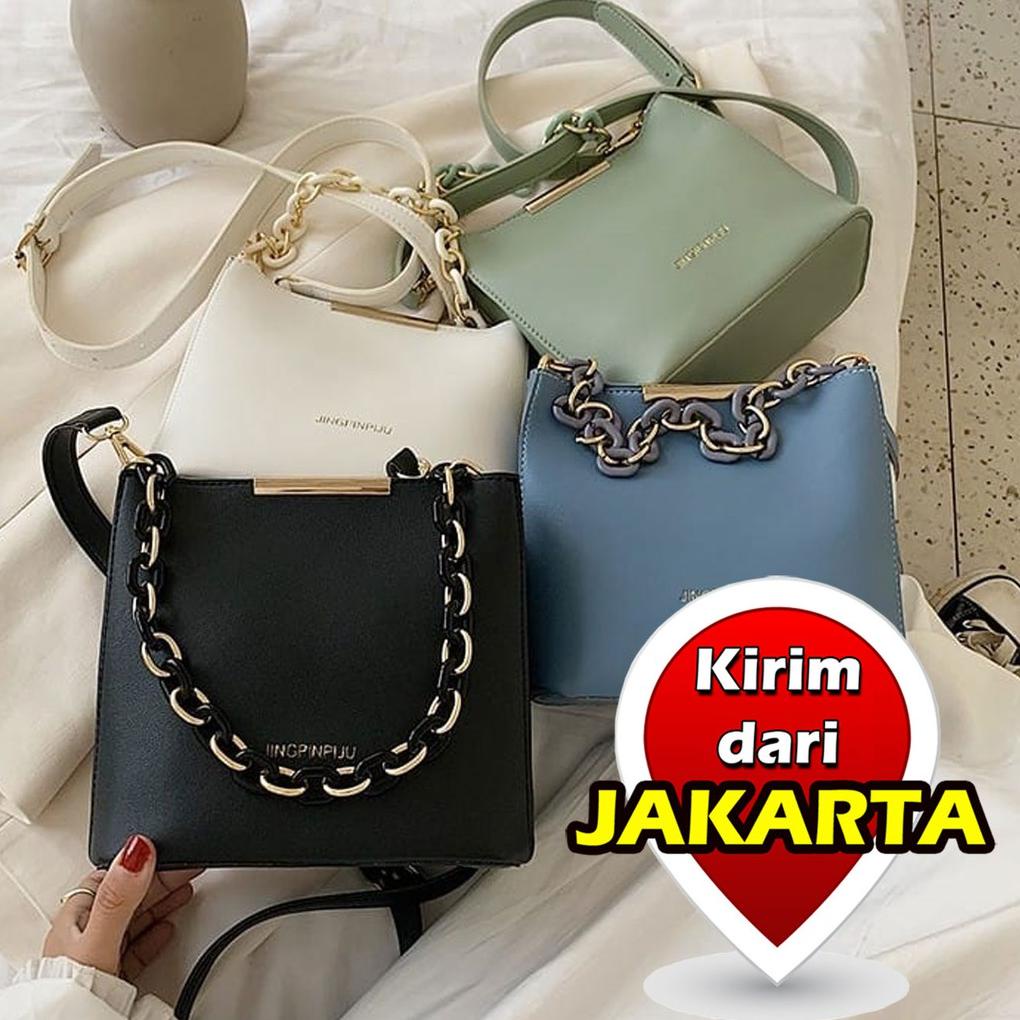 HOLLXMALL | TAS SELEMPANG RANTAI WANITA FASHION TASBATAMRZ 7192 3020 3532