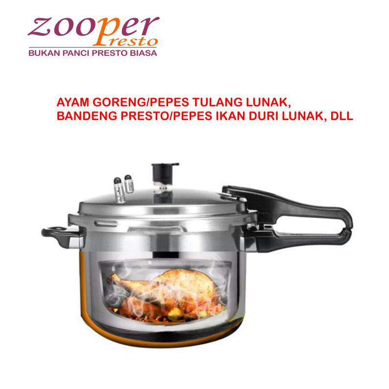 Panci Presto Ayam Tulang Lunak Dan Bandeng Presto Duri Lunak Zooper 8 Liter Garansi Uang Kembali Shopee Indonesia