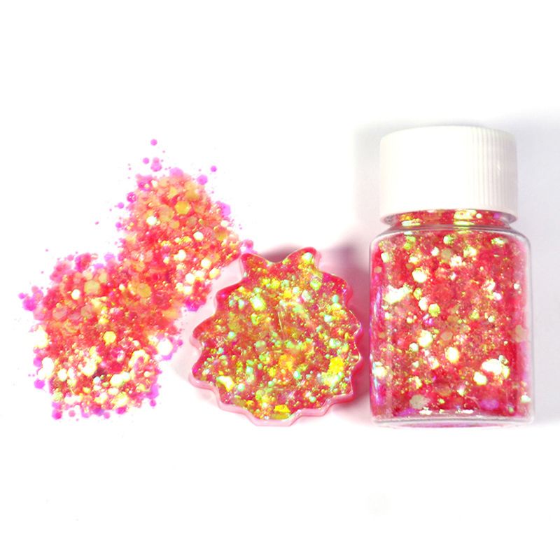 Siy 10g Illusory Payet Glitter Kristal Epoksi Handmade Untuk Membuat Perhiasan