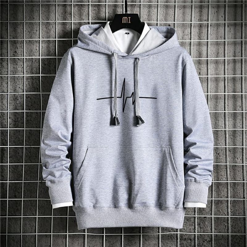 Sweater Hoodie Detak Jantung / Hoodie Cowok Cewek / size M - XXL