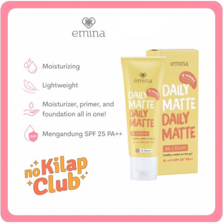 ★ BB ★ Emina Daily Matte BB Cream 16gr