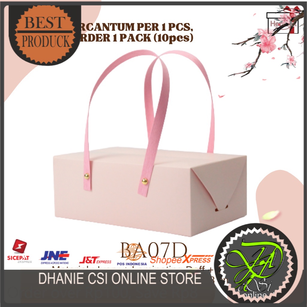 

Paperbag Box Kotak Polos, Souvenir, Hampers, Gift, Packaging, Kemasan | BA07D - BA09D