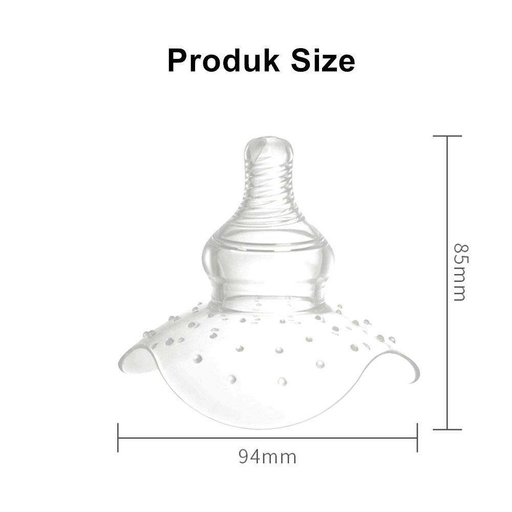 Pelindung Puting Bahan Silikon Untuk Menyusui / nipple shiled/breast pad/C 51