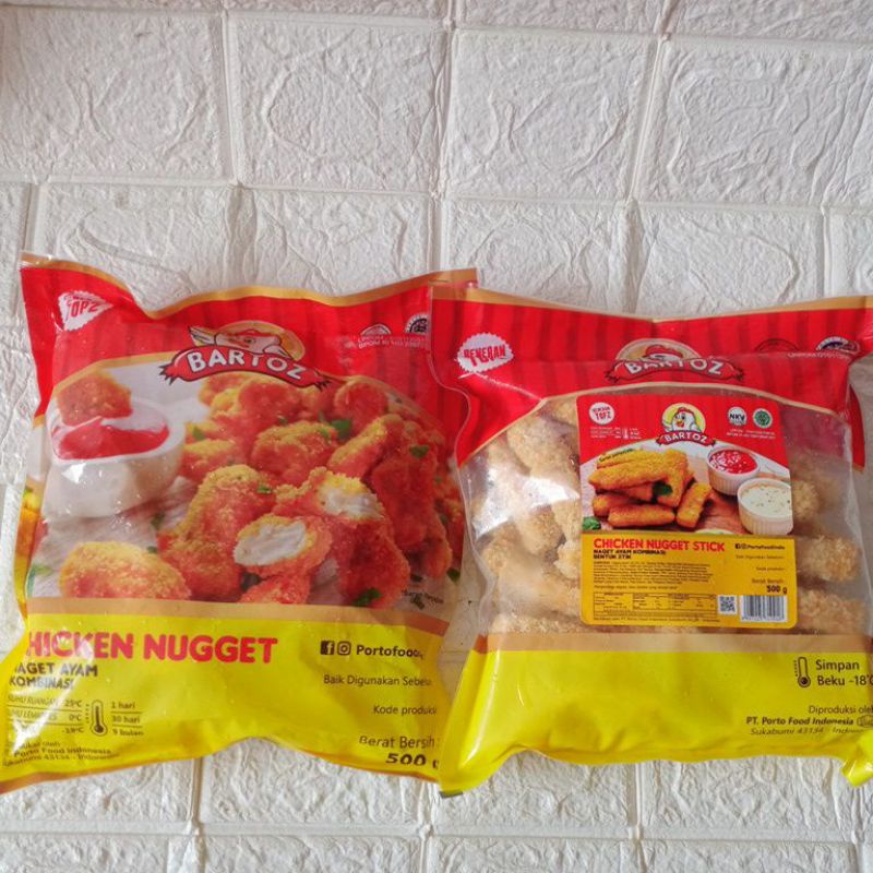 

Nuget bartoz 500gr / Nuget enak/ Nuget praktis/ Nuget ayam