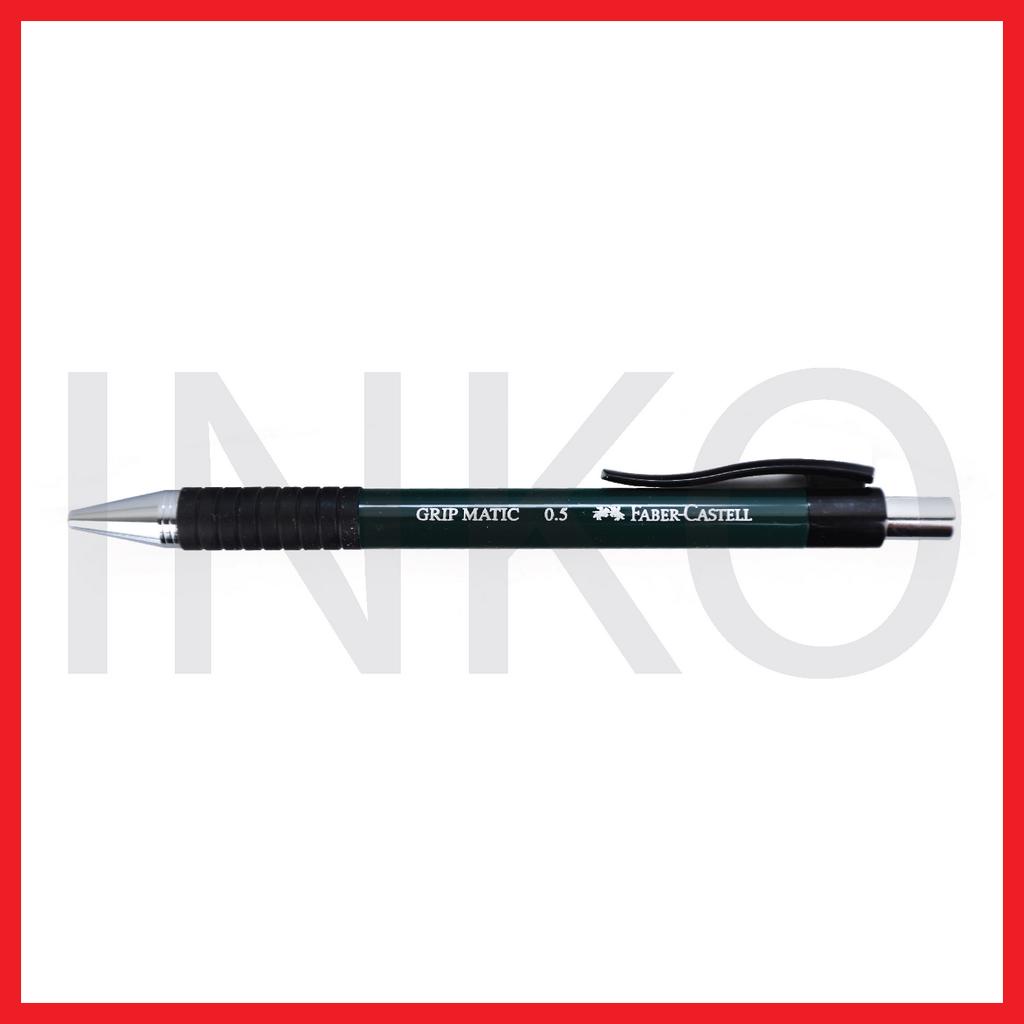 

FABER CASTELL MECHANICAL PENCIL GRIP MATIC 1318 0.5 GREEN 1PCS