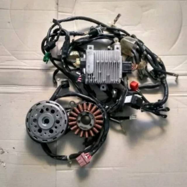 ACG Stater starter - Pengapian set Honda Vario 125 fi lama - vario 125 old bohlam injeksi ISS KZR Or