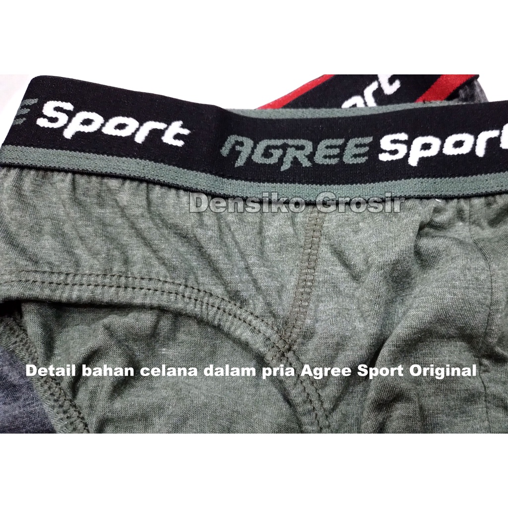 Celana Dalam Pria Agree Sport Original Brief CD Laki Laki Remaja Dan Dewasa