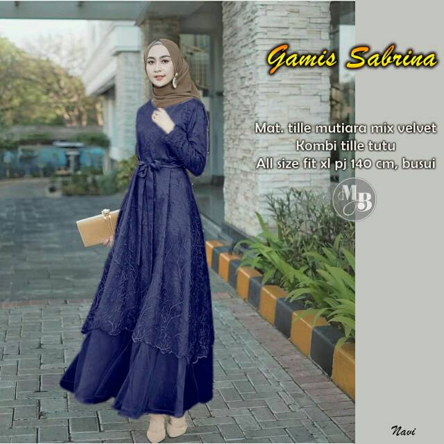 DRESS GAMIS SABRINA MAXY