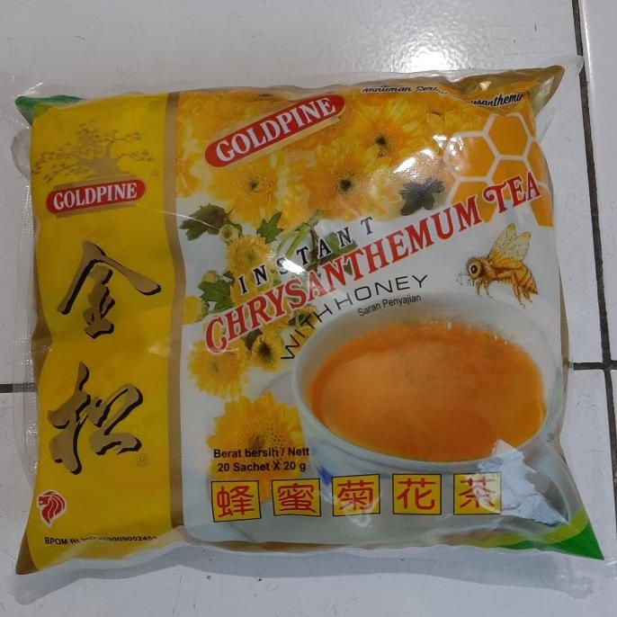 

Bayar Ditempat Teh Kembang Bunga Krisan / Chrysanthemum Tea Instant Goldpine 20Sachet Terjamin Kode